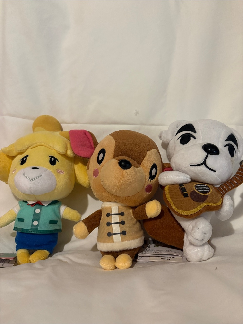 Nintendo Animal Crossing Plush Set - Isabelle, Fauna, and K.K. Slider